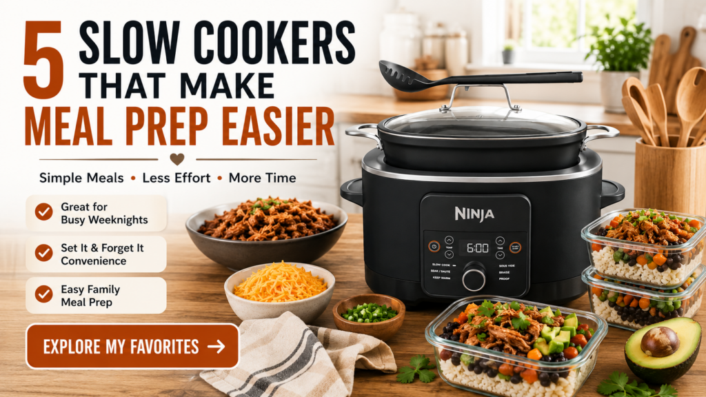 5 Slow Cookers That Make Meal Prep Easier